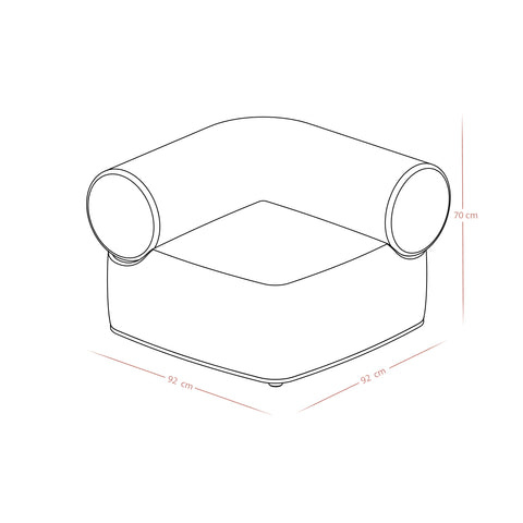 Glam Emboss Sofa