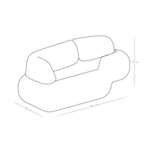 Loveseat Robur