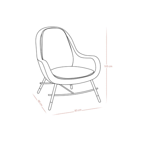 High Bow Armchair