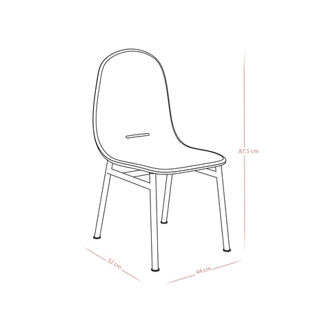 Mochiua Metal Chair