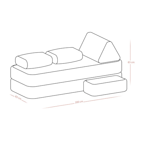Messy Sofa Bed