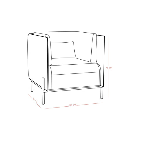 Shelf armchair