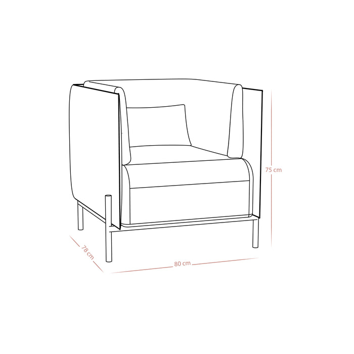 Shelf armchair